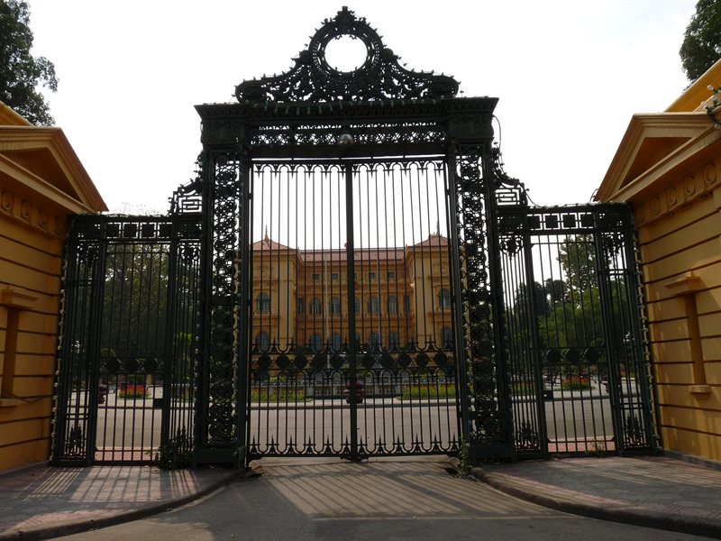 Presidential Palace in Ha Noi