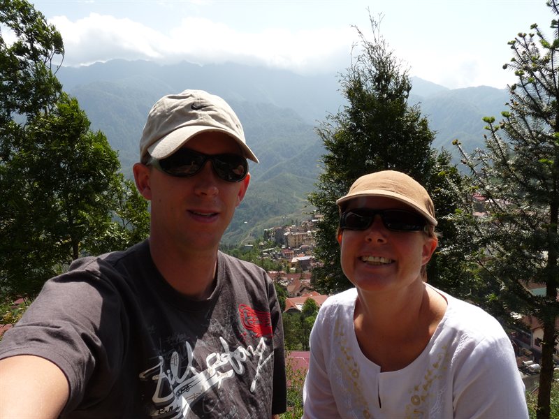 Us above Sapa