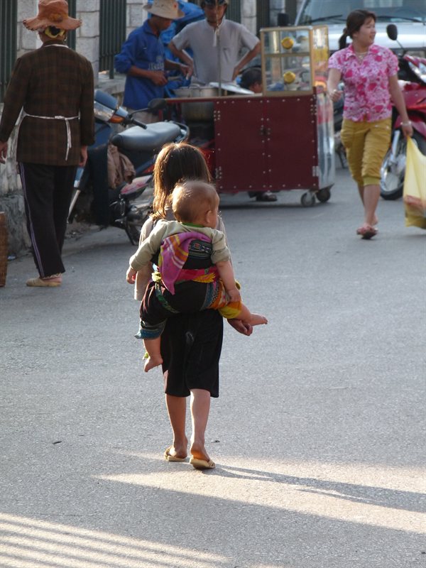 Young child with child