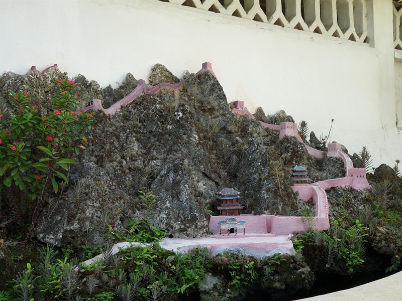 The Great Wall of China in the Chinese Assembly Hall in Hoi An