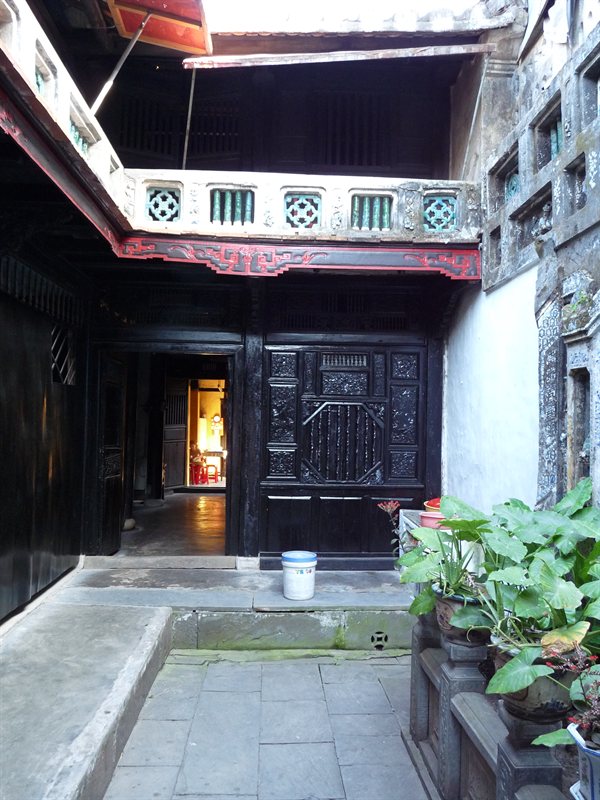 Courtyard in one of Hoi An's old houses