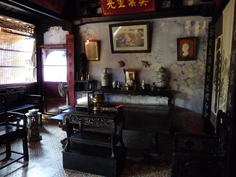 Inside the Tran Family Chapel in Hoi An
