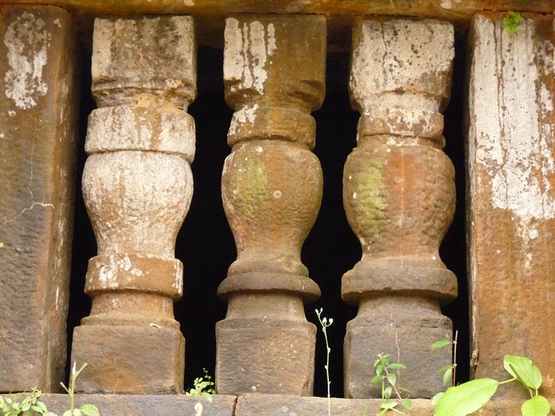 Temple columns at My Son