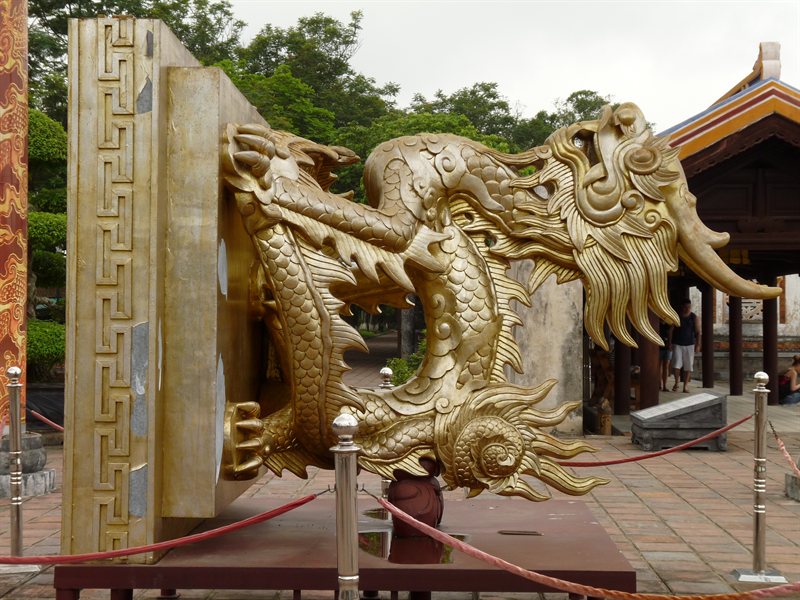 Restored monument at  Imperial Enclosure