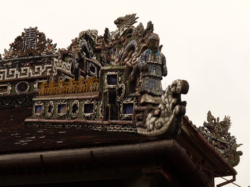 Roof detail on the Emperor's Reading Room