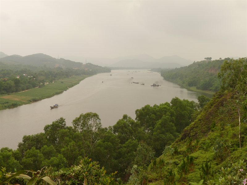 Overlooking the Perfume River