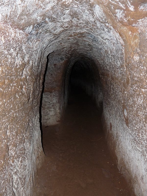 Inside the Vinh Moc tunnels