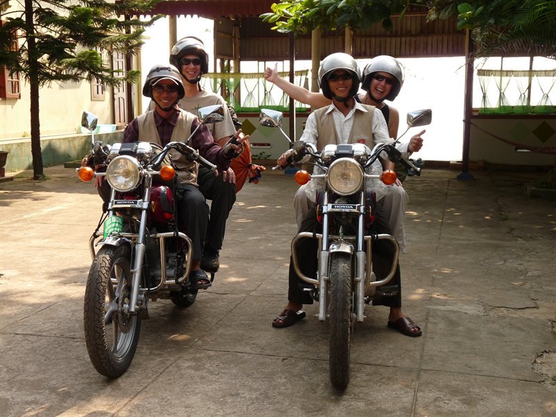 All ready to leave on Day 2