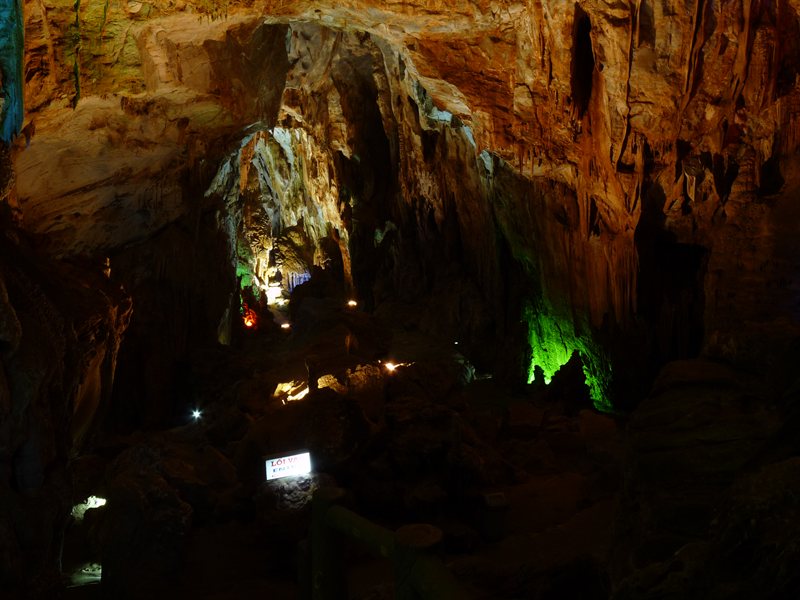 Inside the Phong Nha cave