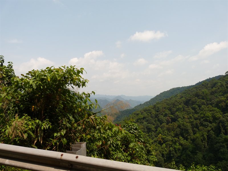 View from the Ho Chi Minh Trail