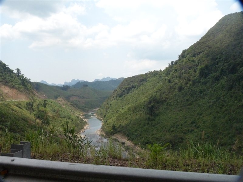Views from the Ho Chi Minh trail