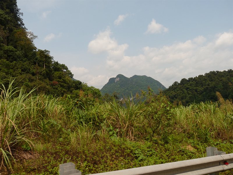 View from the Ho Chi Minh Trail
