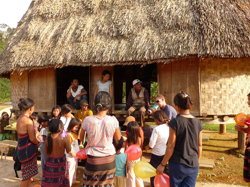 Community house in a minority village