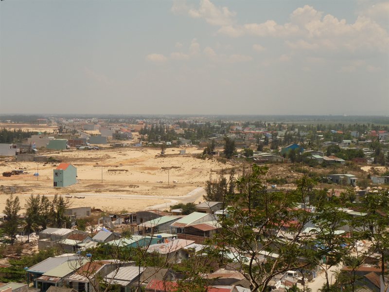 View over Da Nang from Marble Mountain