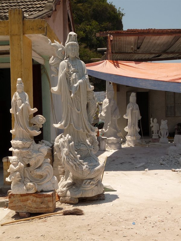 Marble Sculptures at Marble Mountain