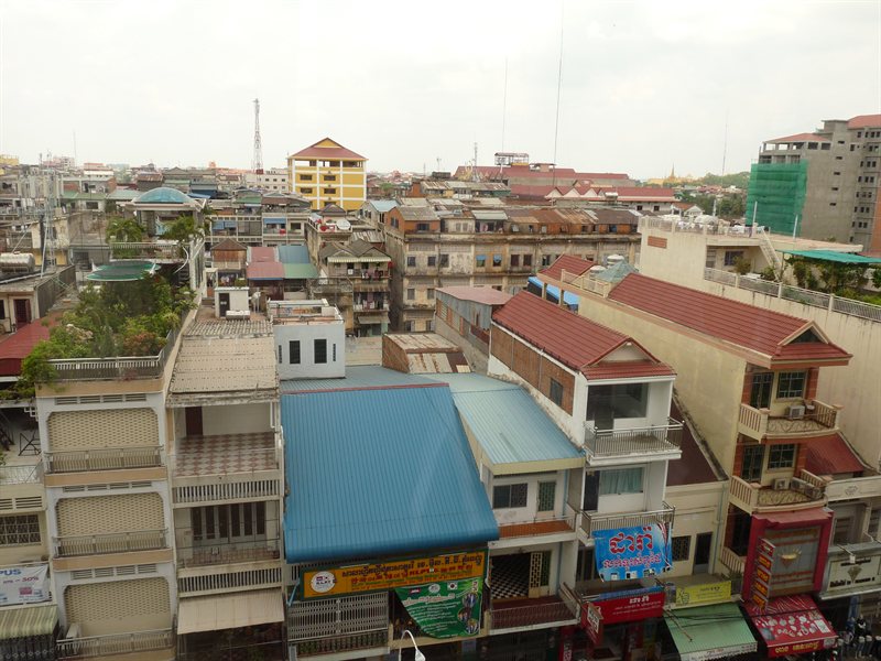 View over Phnom Penh from the Sorya Shopping Centre