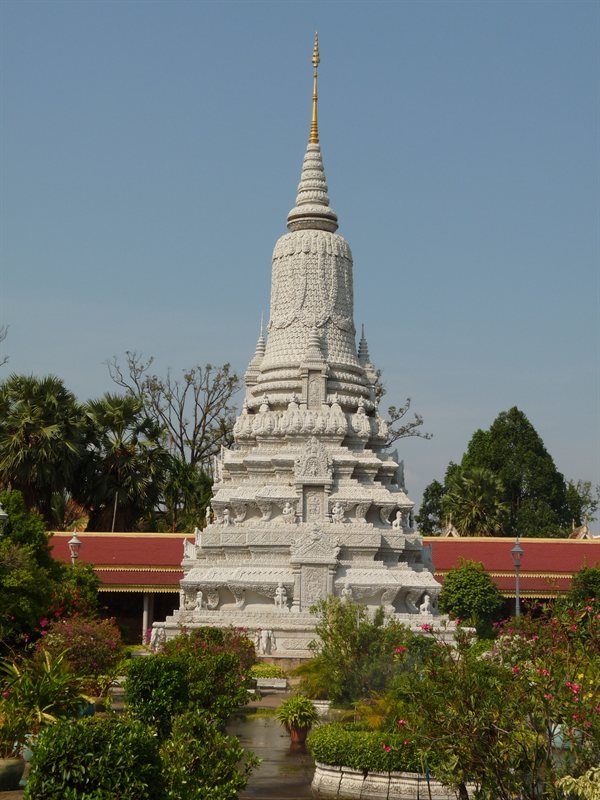 Shrine beside the Silver Pagoda