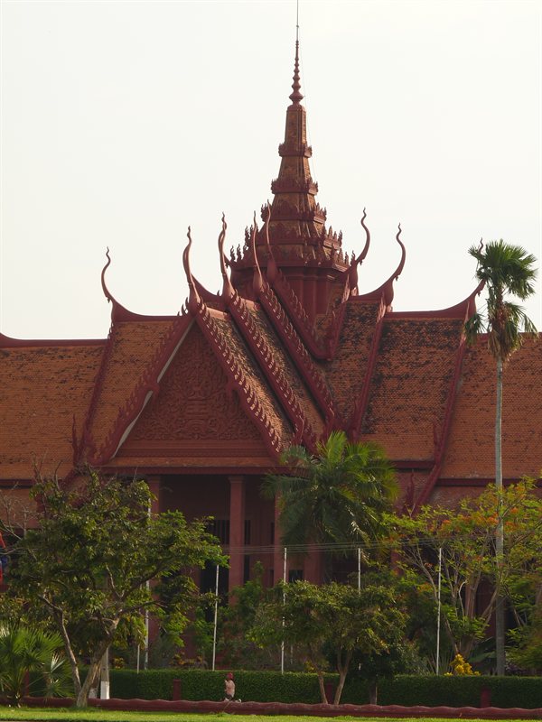 Ornate buildings in Phnom Penh