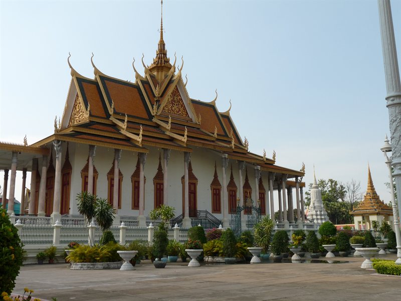 The Silver Pagoda at the Royal Palace in Phonm Penh