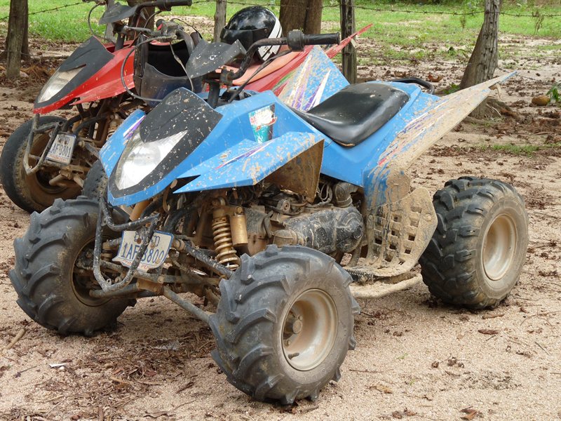Our quad bikes
