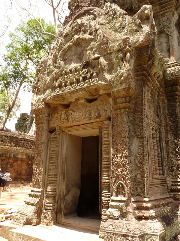 Doorway at Ta Prohm, the Tomb Raider temple