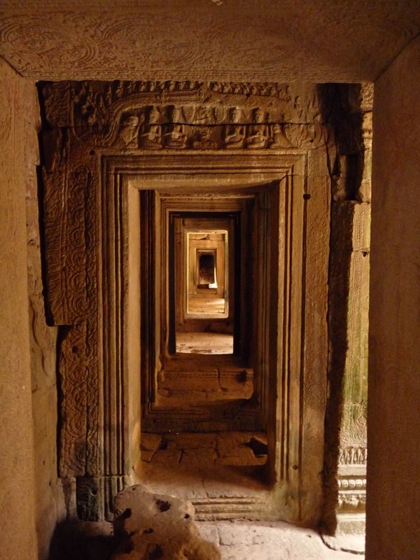 Passageways at Bayon Temple