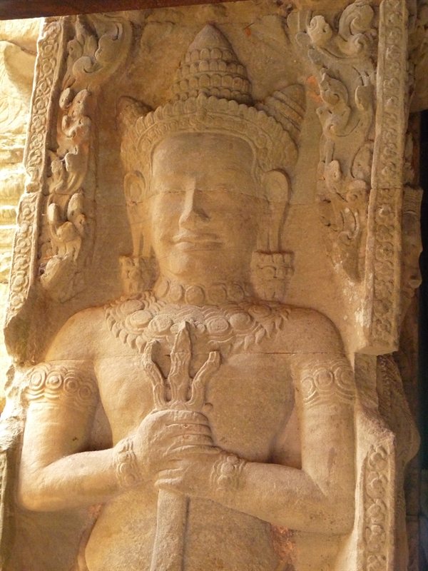 Apsara at Preah Khan temple