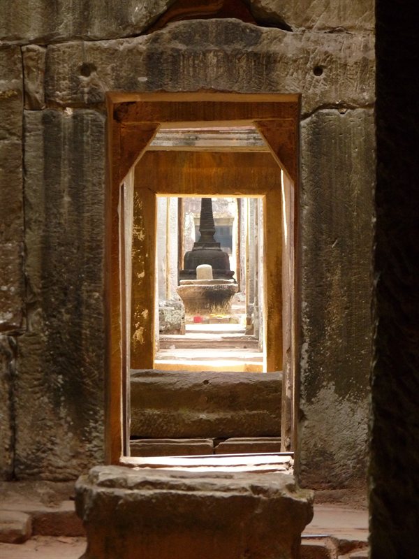 Central stupa at Preah Khan temple