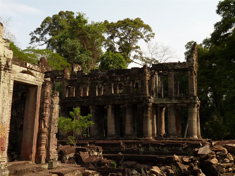 Greek like structure at Preah Khan temple