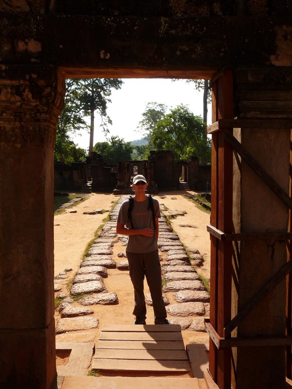 Ed at Banteay Srei