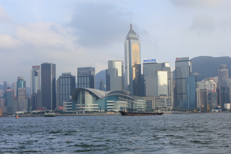 Hong Kong Island from the Star Ferry