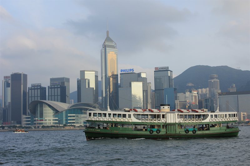 Hong Kong Island from the Star Ferry