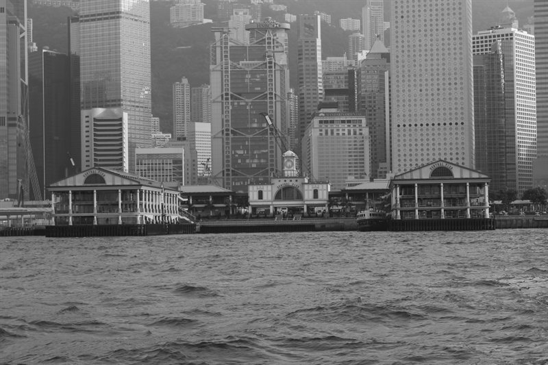 Central Pier on Hong Kong Island