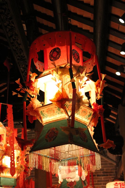Lanterns lit to welcome new-born boys into the community (History Museum)