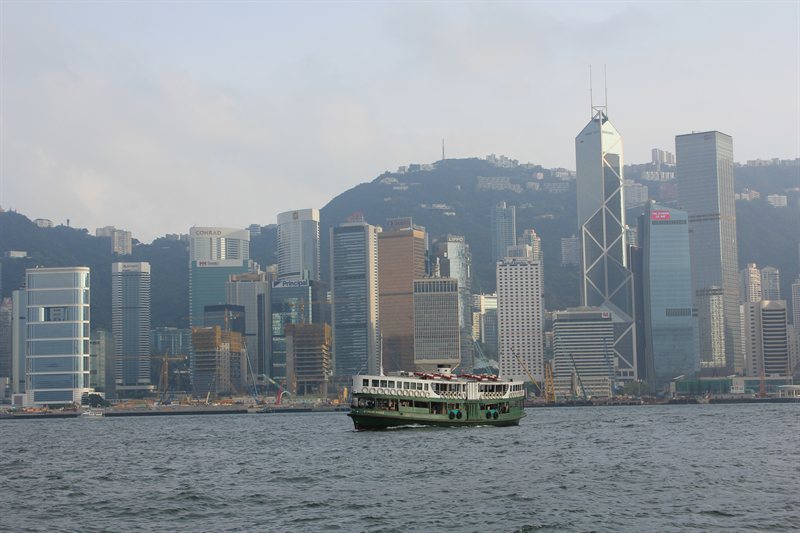 Hong Kong Island from the Star Ferry