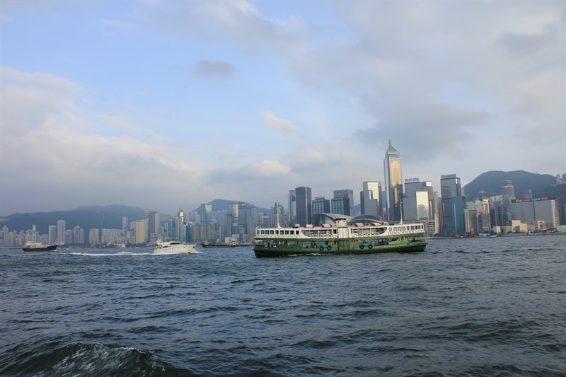 Hong Kong Island from the Star Ferry