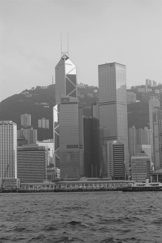 Hong Kong Island from the Star Ferry