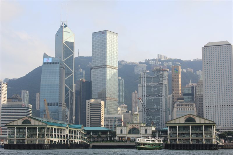 Central Pier on Hong Kong Island