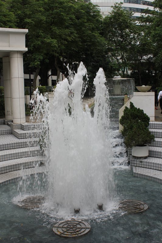 Fountains at Hong Kong Park