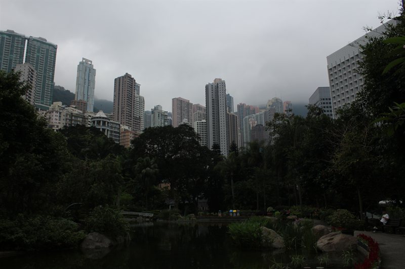 View of Hong Kong Park