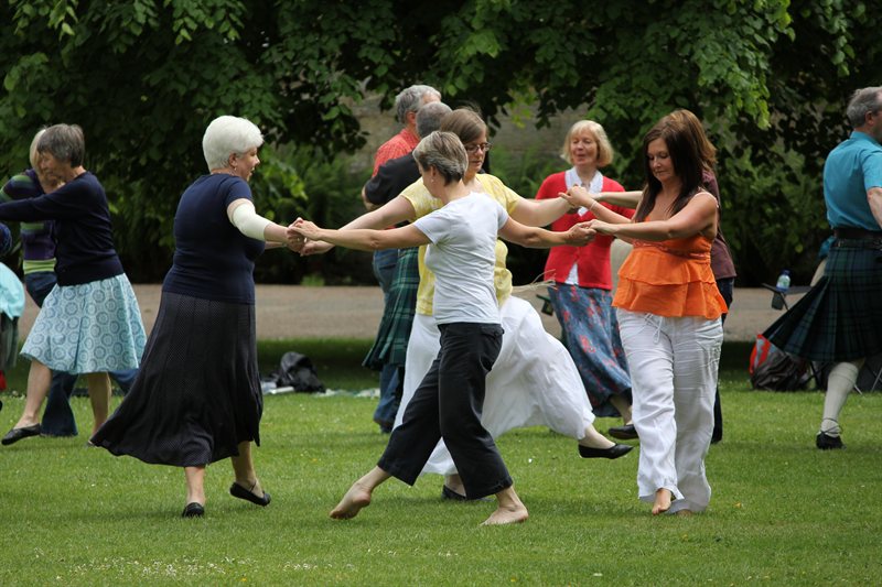 Dancing at Wallington House