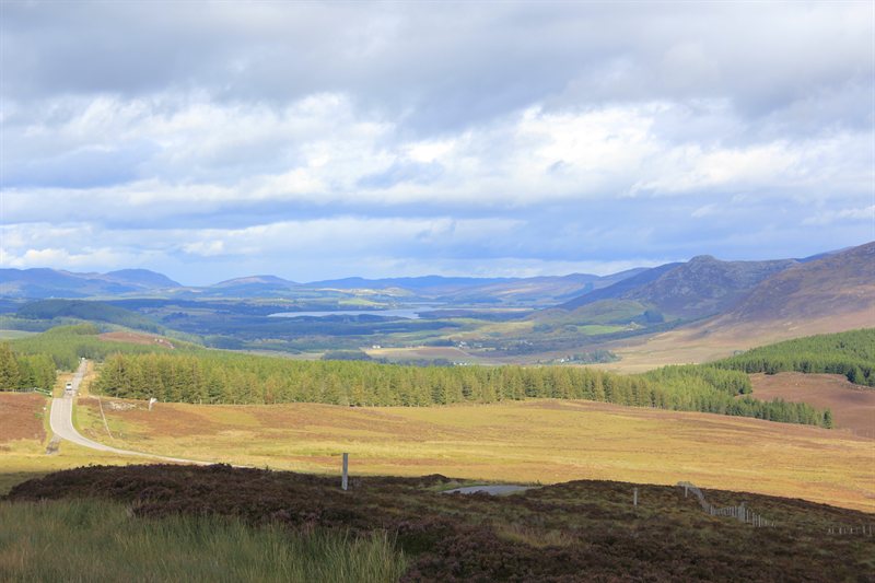 Countryside near Loch Ness
