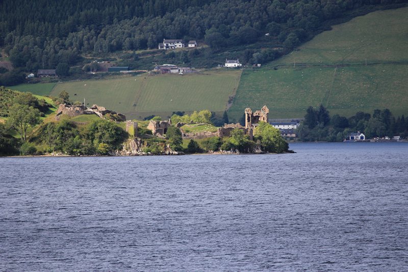 Castle on the shore of Loch Ness