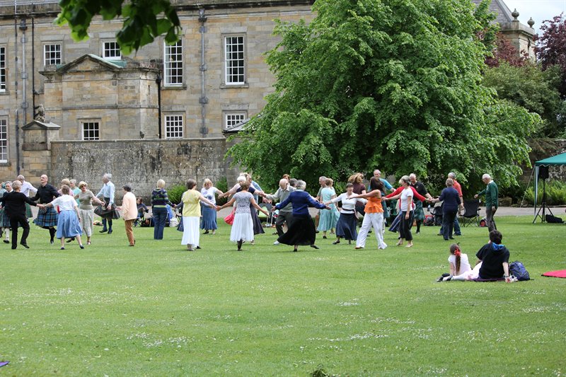 Dancing at Wallington House