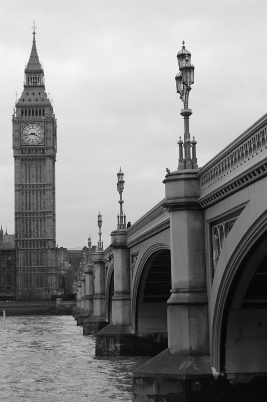 Big Ben from across the river