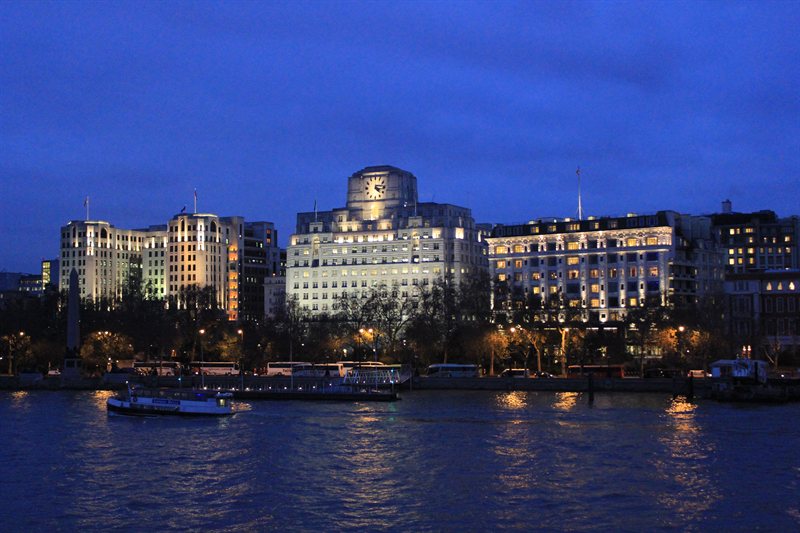 View down the Thames