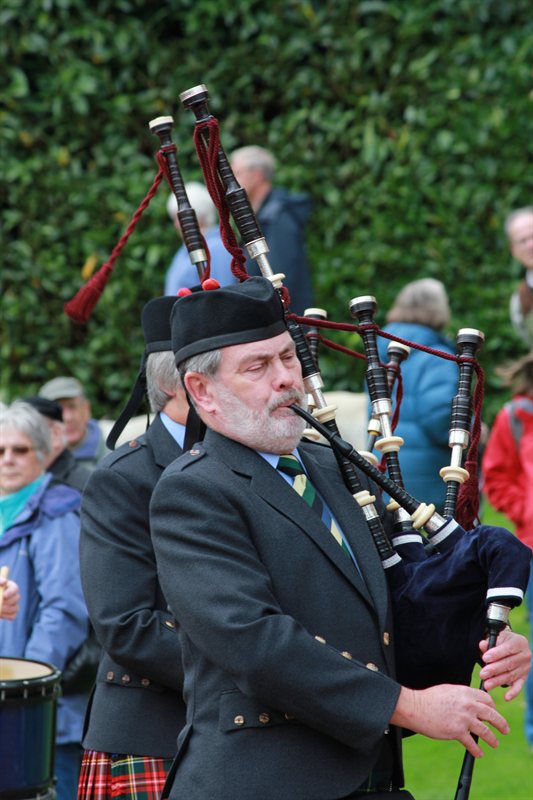 Pipers at Crathes Castle