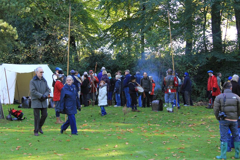 Re-enactment at Upton House