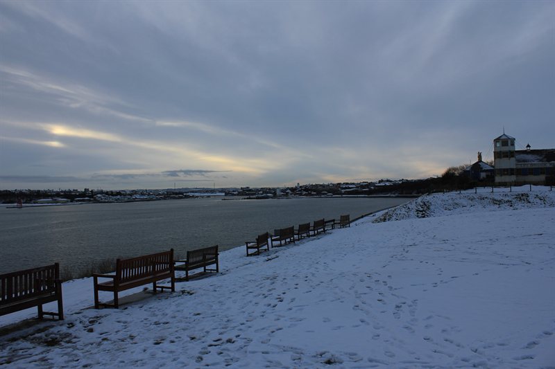 View across the Tyne from Tynemouth