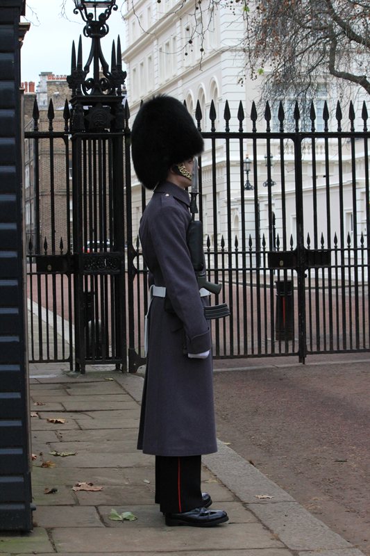 Guard outside Clarence House